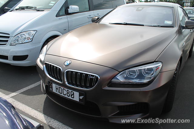 BMW M6 spotted in Auckland, New Zealand