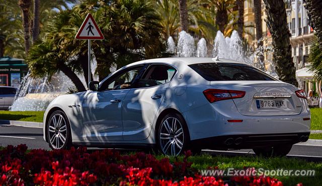 Maserati Ghibli spotted in Alicante, Spain
