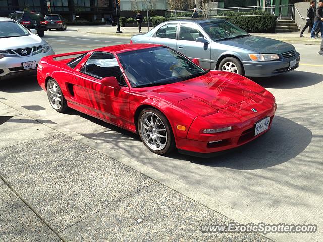 Acura NSX spotted in Vancouver, Canada
