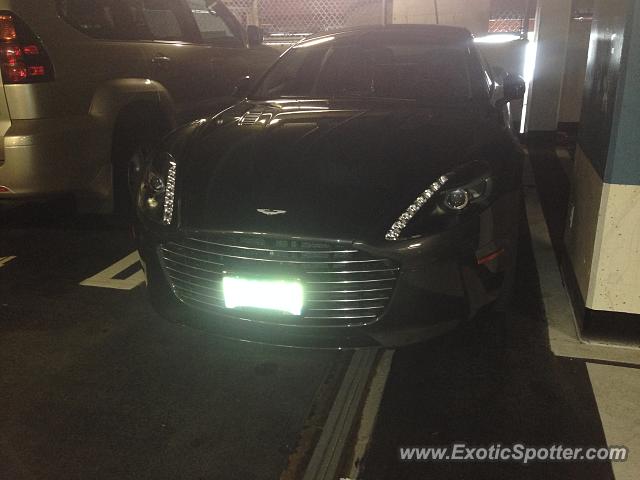 Aston Martin Rapide spotted in Vancouver, Canada
