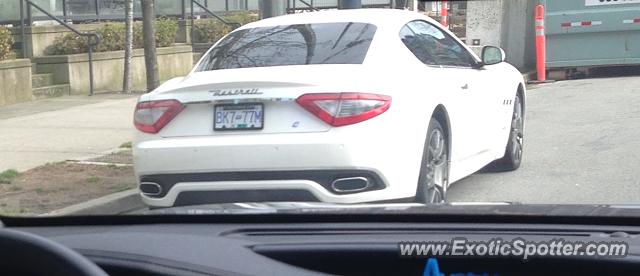 Maserati GranTurismo spotted in Vancouver, Canada