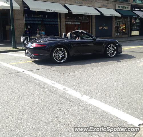 Porsche 911 spotted in Vancouver, Canada