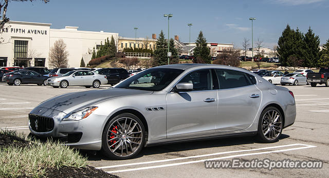 Maserati Quattroporte spotted in Columbus, Ohio