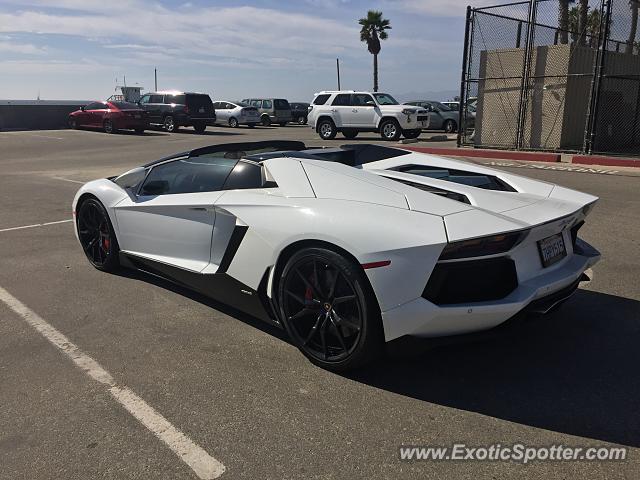 Lamborghini Aventador spotted in Los Angeles, California