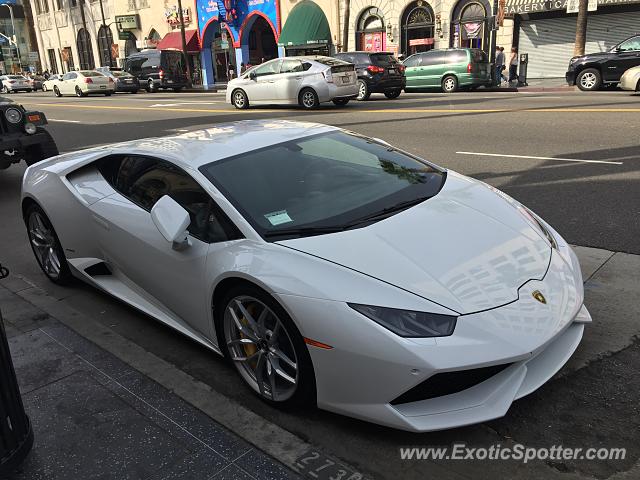 Lamborghini Huracan spotted in Los Angeles, California