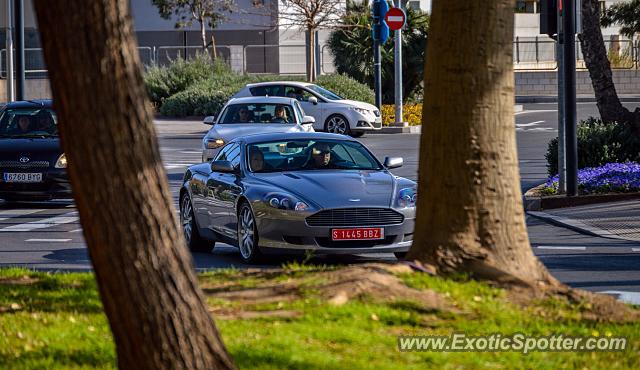 Aston Martin DB9 spotted in Alicante, Spain