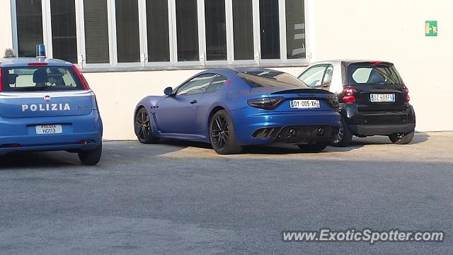 Maserati GranTurismo spotted in Udine, Italy