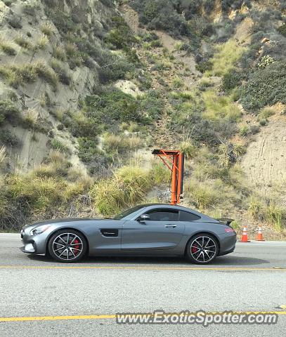 Mercedes AMG GT spotted in Los Angles, California