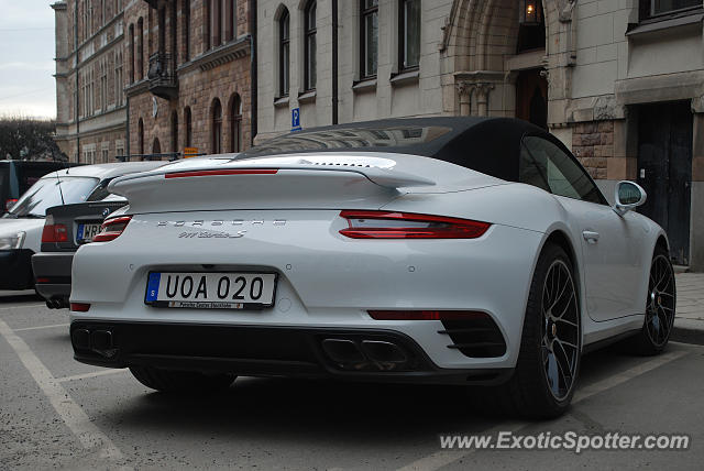 Porsche 911 Turbo spotted in Stockholm, Sweden