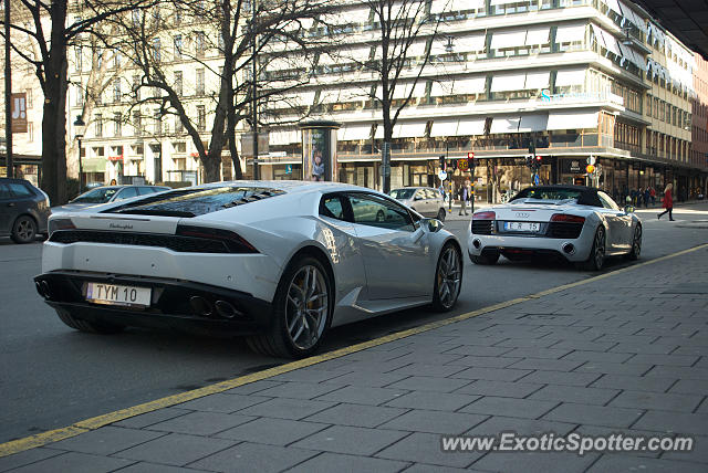 Lamborghini Huracan spotted in Stockholm, Sweden