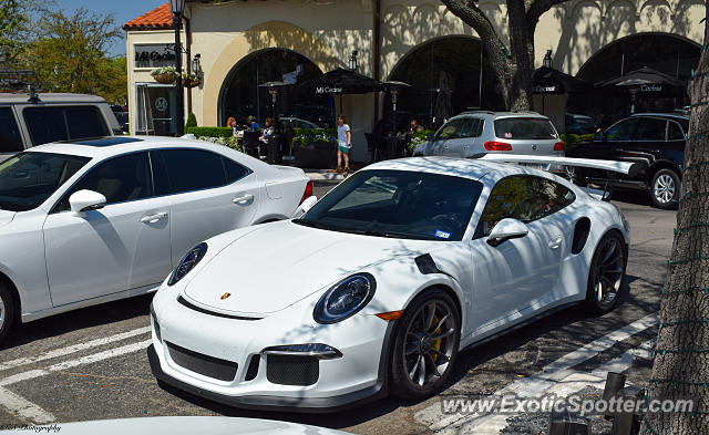 Porsche 911 GT3 spotted in Dallas, Texas