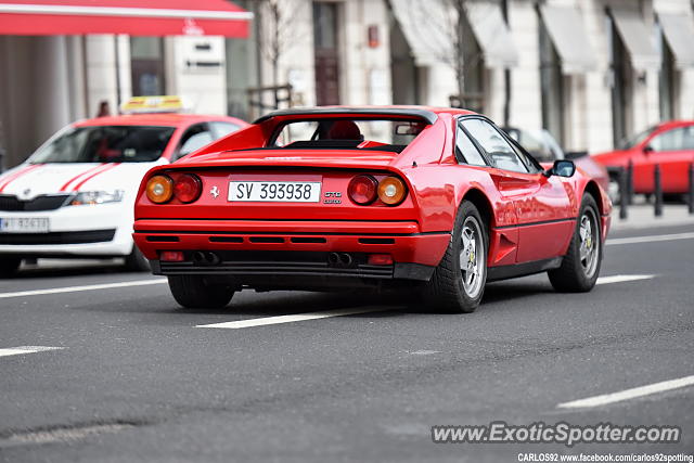 Ferrari 328 spotted in Warsaw, Poland