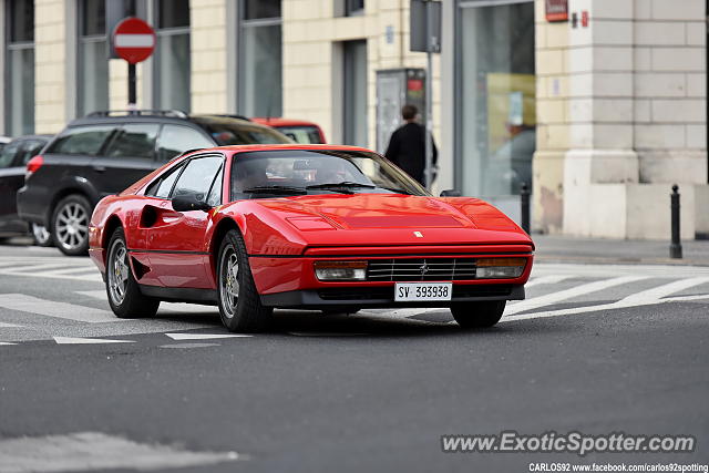 Ferrari 328 spotted in Warsaw, Poland