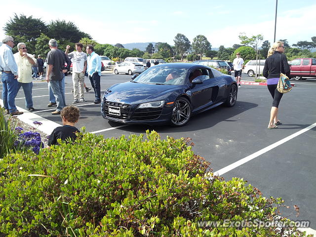 Audi R8 spotted in Monterey, California