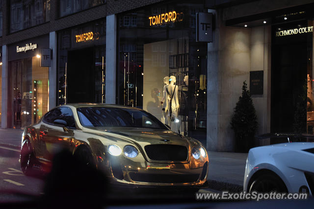 Bentley Continental spotted in London, United Kingdom