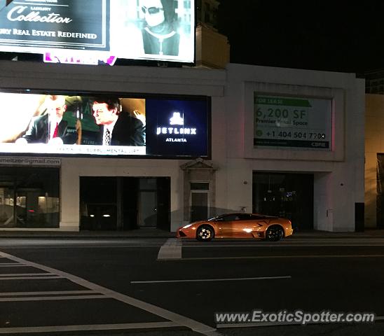 Lamborghini Murcielago spotted in Atlanta, Georgia