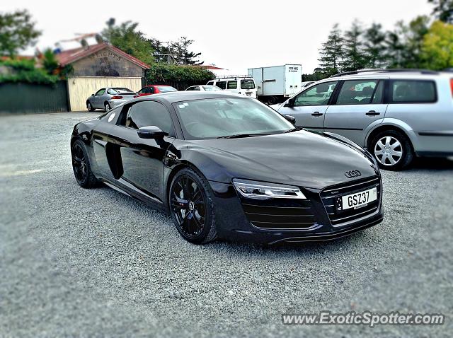 Audi R8 spotted in Tempelton, New Zealand