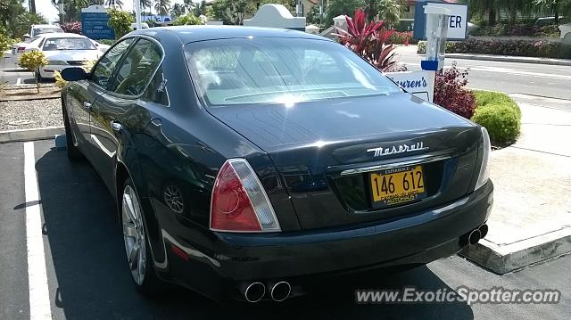 Maserati Quattroporte spotted in Grand Cayman Is, Unknown Country