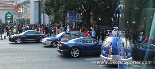 Ferrari California spotted in Shanghai, China