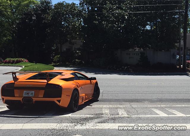 Lamborghini Murcielago spotted in Atlanta, Georgia