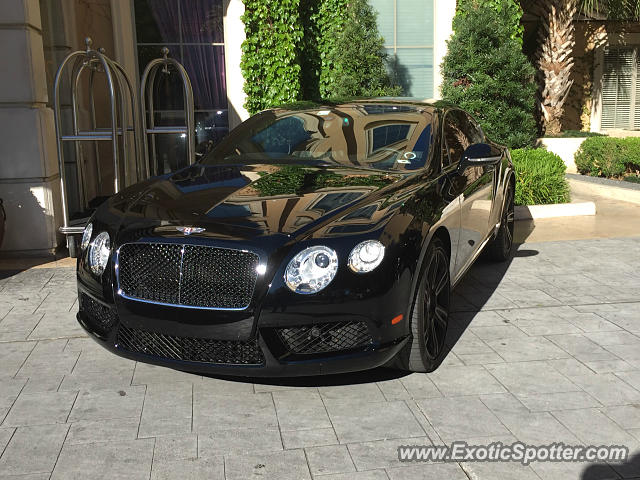 Bentley Continental spotted in Dallas, Texas