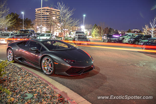 Lamborghini Huracan spotted in DTC, Colorado