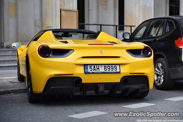 Ferrari 488 GTB spotted in Warsaw, Poland