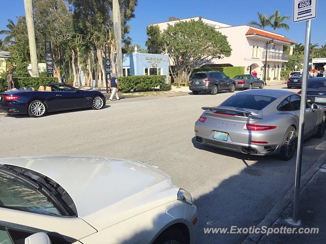 Maserati GranCabrio spotted in Palm Beach, Florida