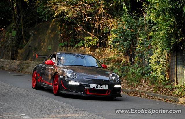 Porsche 911 GT3 spotted in Hong Kong, China