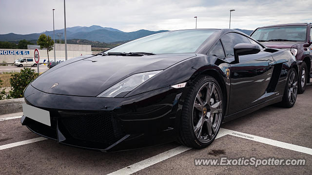 Lamborghini Gallardo spotted in La Jonquera, Spain