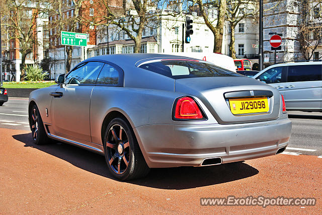 Rolls-Royce Wraith spotted in London, United Kingdom