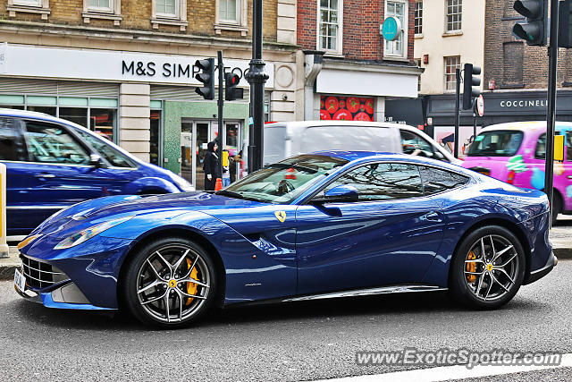 Ferrari F12 spotted in London, United Kingdom