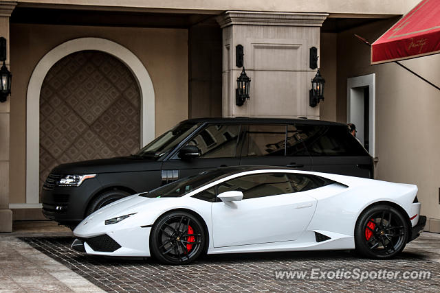 Lamborghini Huracan spotted in Beverly Hills, California