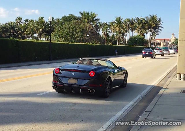 Ferrari California spotted in Palm Beach, Florida