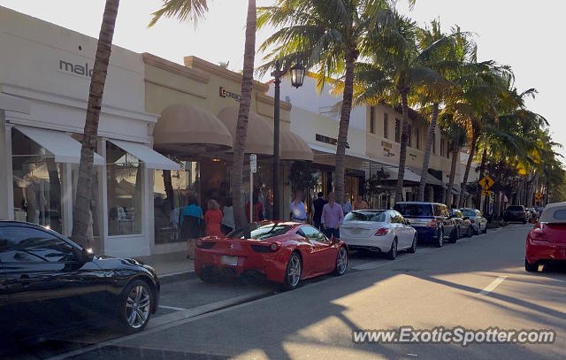 Ferrari 458 Italia spotted in Palm Beach, Florida