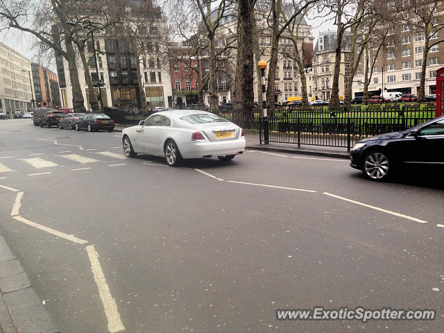 Rolls-Royce Wraith spotted in London, United Kingdom