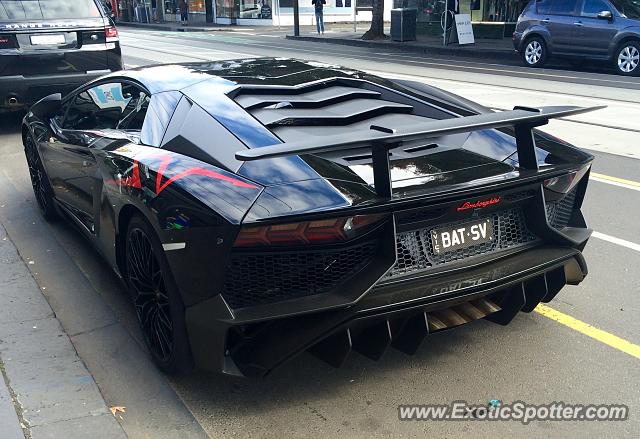 Lamborghini Aventador spotted in Melbourne, Australia