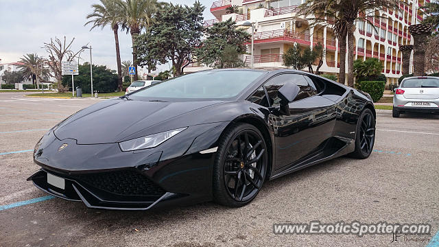 Lamborghini Huracan spotted in Empuriabrava, Spain