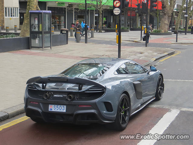 Mclaren 675LT spotted in London, United Kingdom