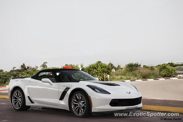 Chevrolet Corvette Z06 spotted in Ga'ash, Israel