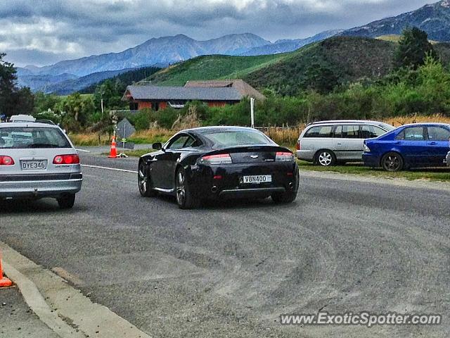 Aston Martin Vantage spotted in Hanmer Springs, New Zealand