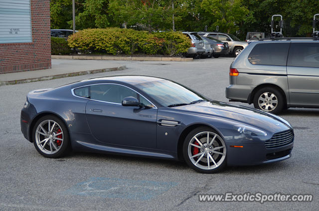 Aston Martin Vantage spotted in Freeport, Maine