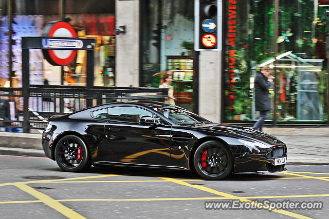 Aston Martin Vantage spotted in London, United Kingdom