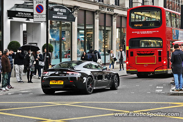 Aston Martin Vantage spotted in London, United Kingdom