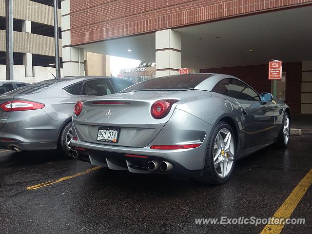 Ferrari California spotted in Cherry Creek, Colorado