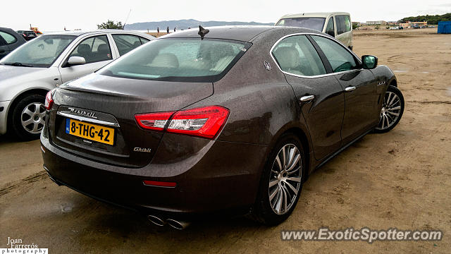 Maserati Ghibli spotted in L'Estartit, Spain