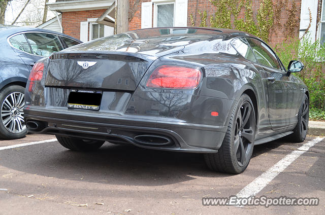 Bentley Continental spotted in Doylestown, Pennsylvania