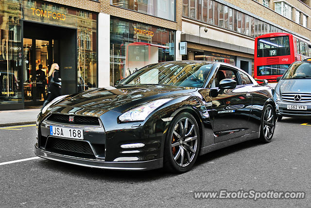 Nissan GT-R spotted in London, United Kingdom