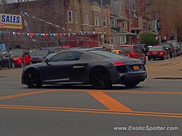 Audi R8 spotted in Brooklyn, New York