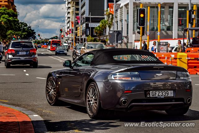 Aston Martin Vantage spotted in Auckland, New Zealand